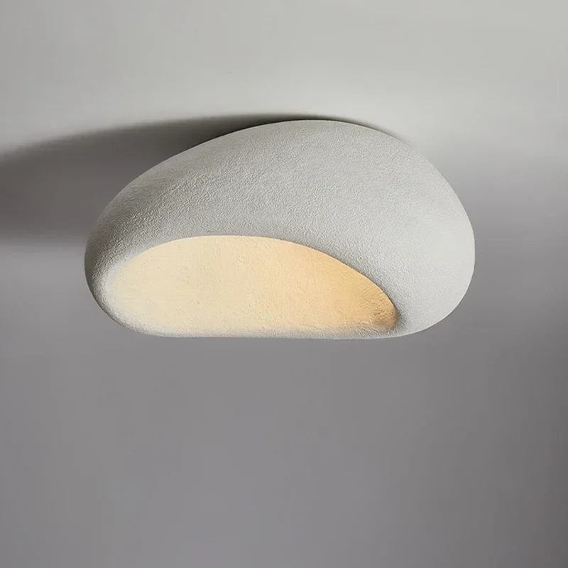 Interior Design Japandi - Modern Minimalist Resin Ceiling Lamps Restaurant