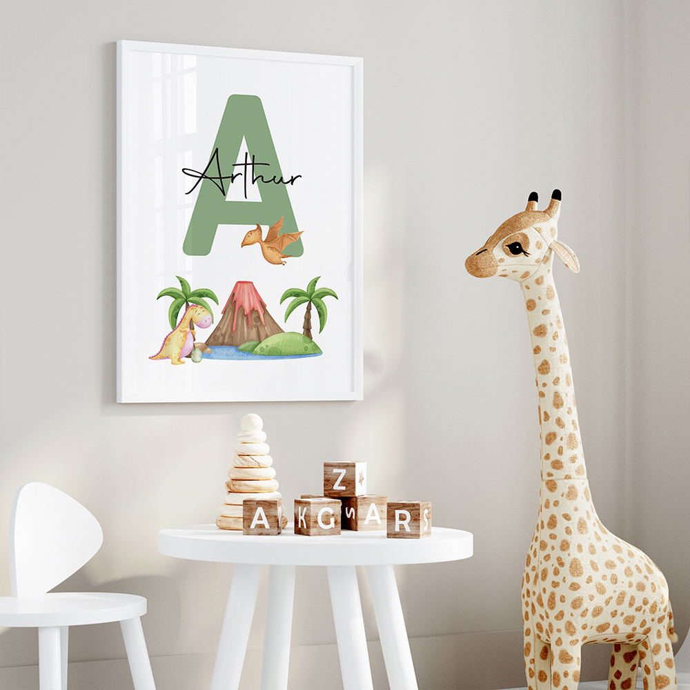 3pcs Personalized Custom Name  - Interior Design Room ulasan dan harga