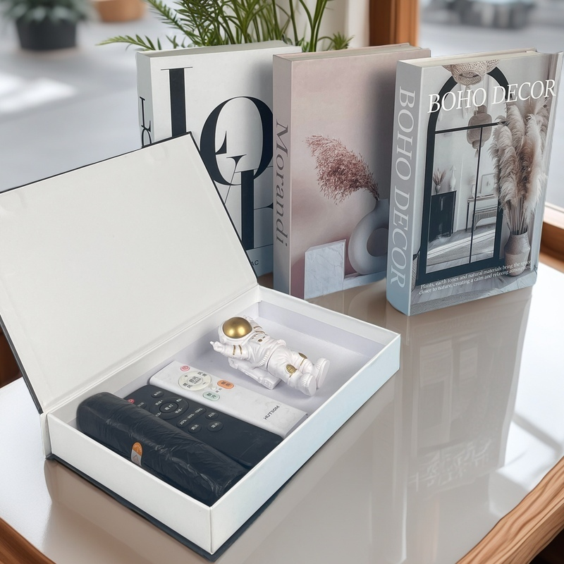 Open Fake Book Storage Box Lux - Interior Design Yearbook ulasan dan harga