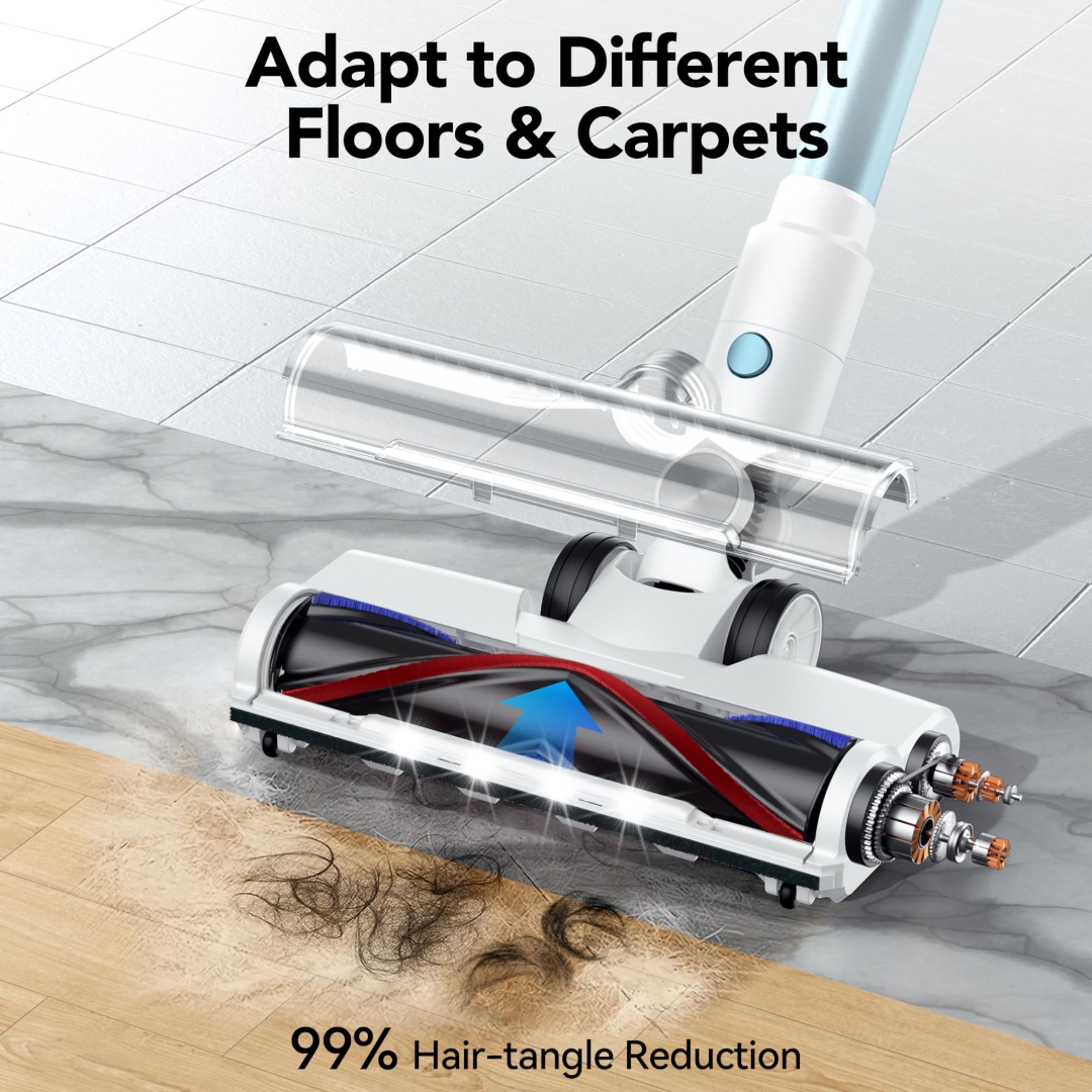 Blossom QCVC01 Wireless Vacuum - Interior Design Room ulasan dan harga
