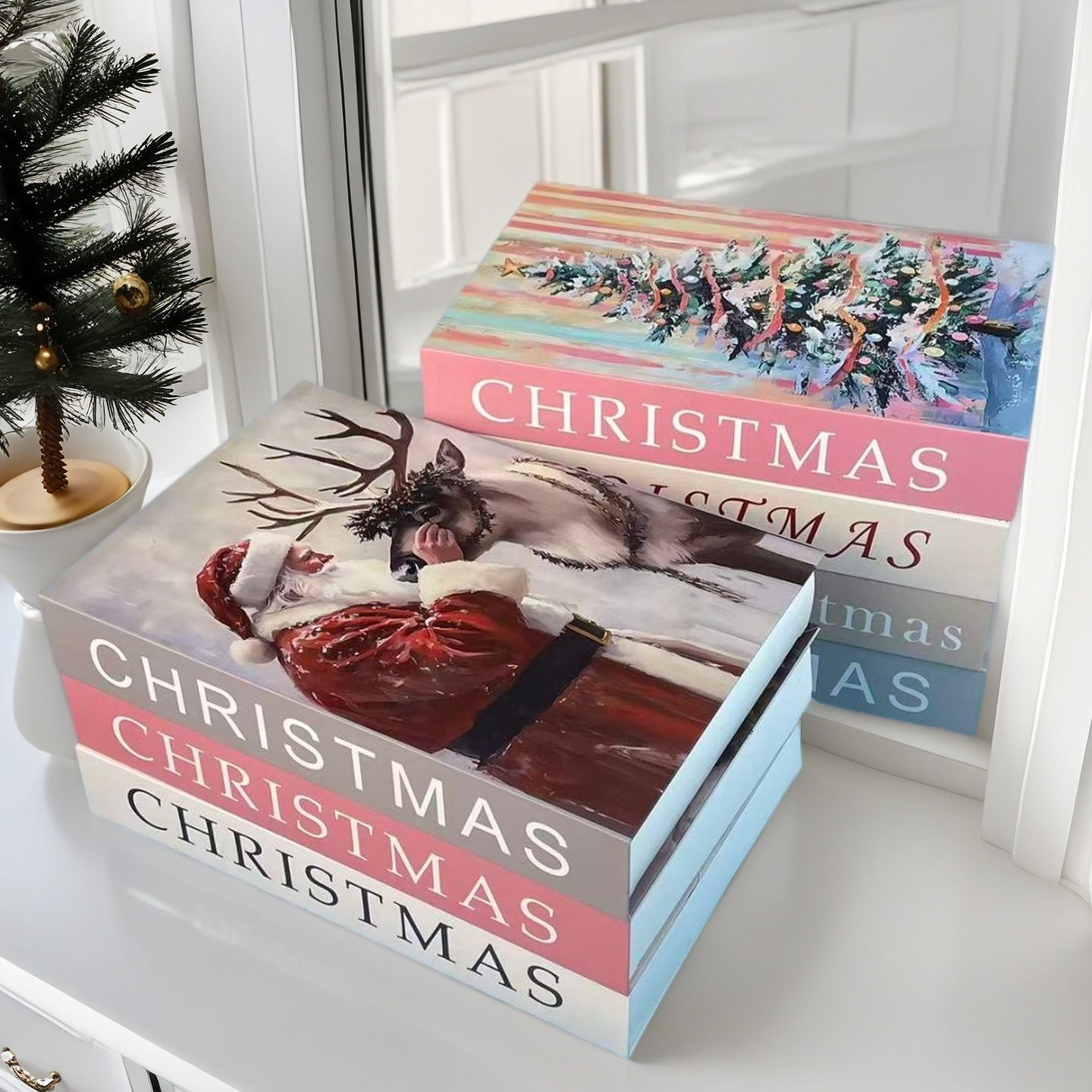 Christmas Decoration Fake Book - Interior Design Yearbook ulasan dan harga