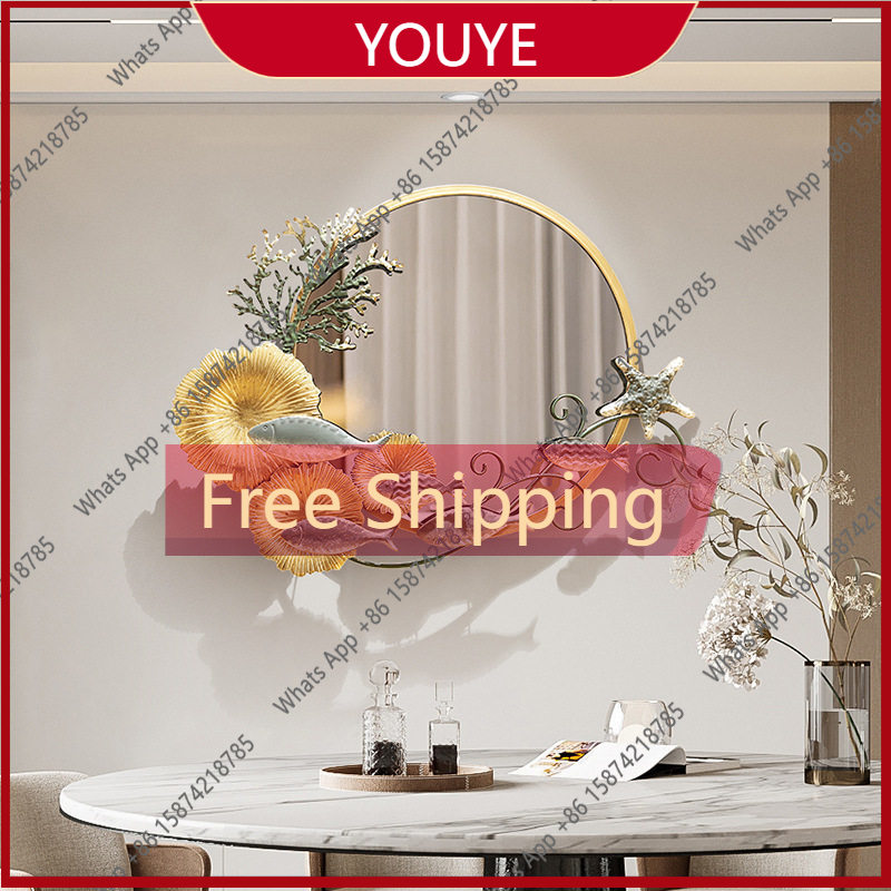 Gh Premium Background Decorati - Rattan Mirror Round ulasan dan harga