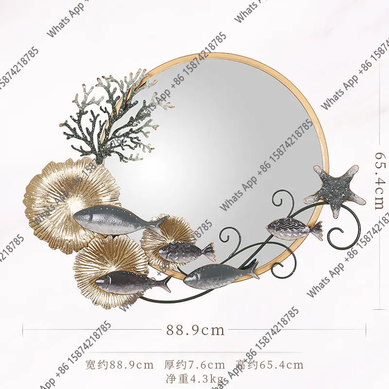 Gh Premium Background Decorati - Rattan Mirror Round ulasan dan harga