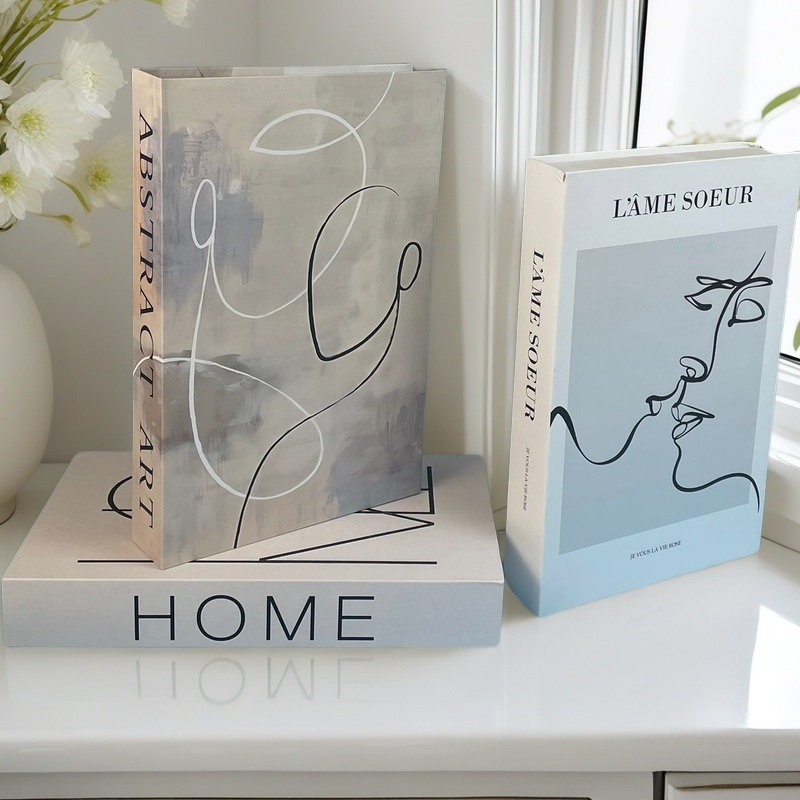 Open Luxury Fake Book Storage  - Interior Design Yearbook ulasan dan harga