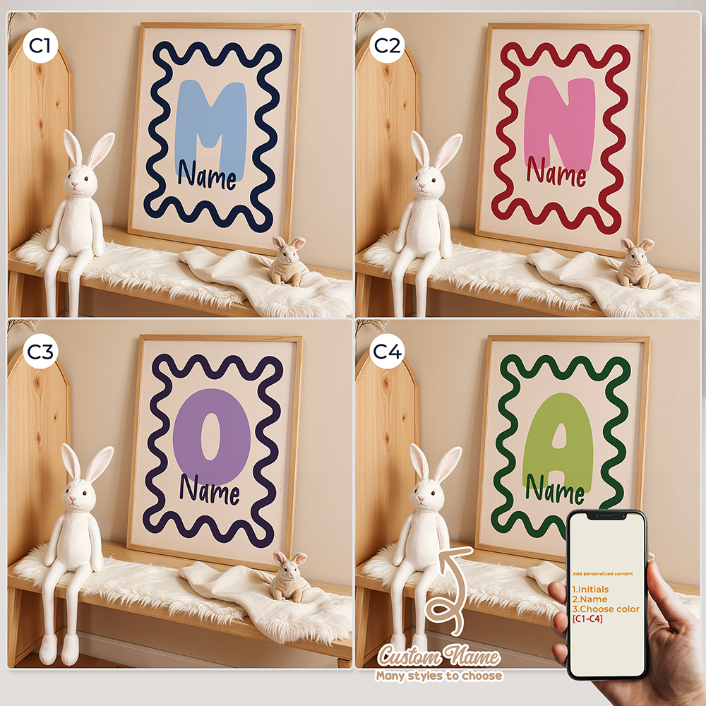 Personalized Custom Name Carto - Interior Design Room ulasan dan harga