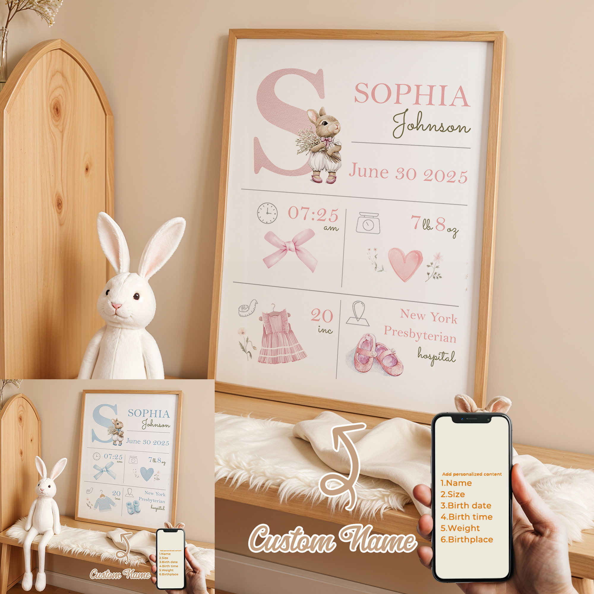 Personalized Custom Name Carto - Interior Design Room ulasan dan harga