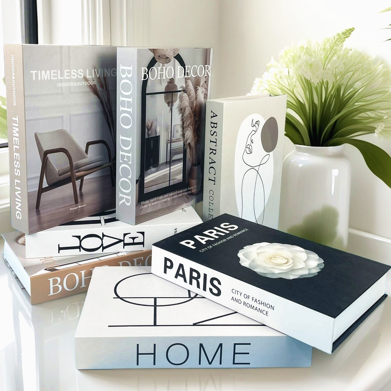 Open Luxury Fake Book Storage  - Interior Design Yearbook ulasan dan harga