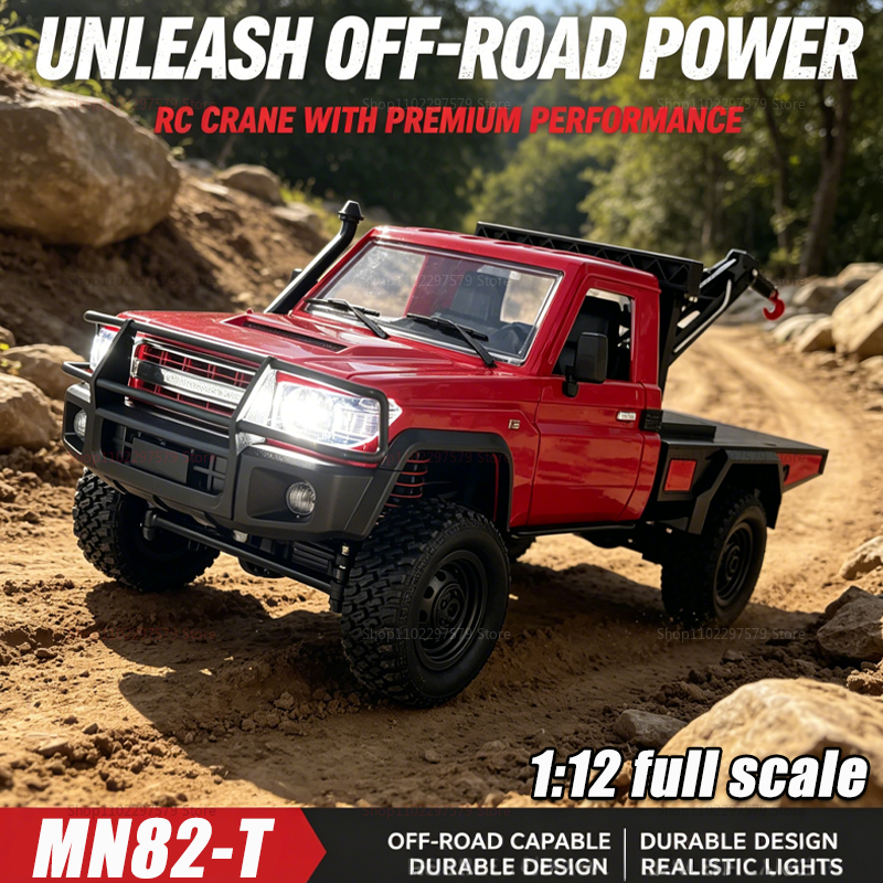 New MN82T RC Crawler 2.4G 4WD  - Interior Design Experience ulasan dan harga