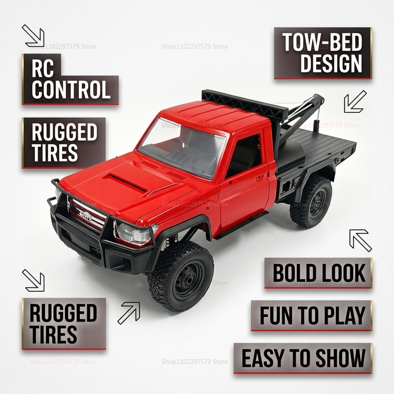 New MN82T RC Crawler 2.4G 4WD  - Interior Design Experience ulasan dan harga