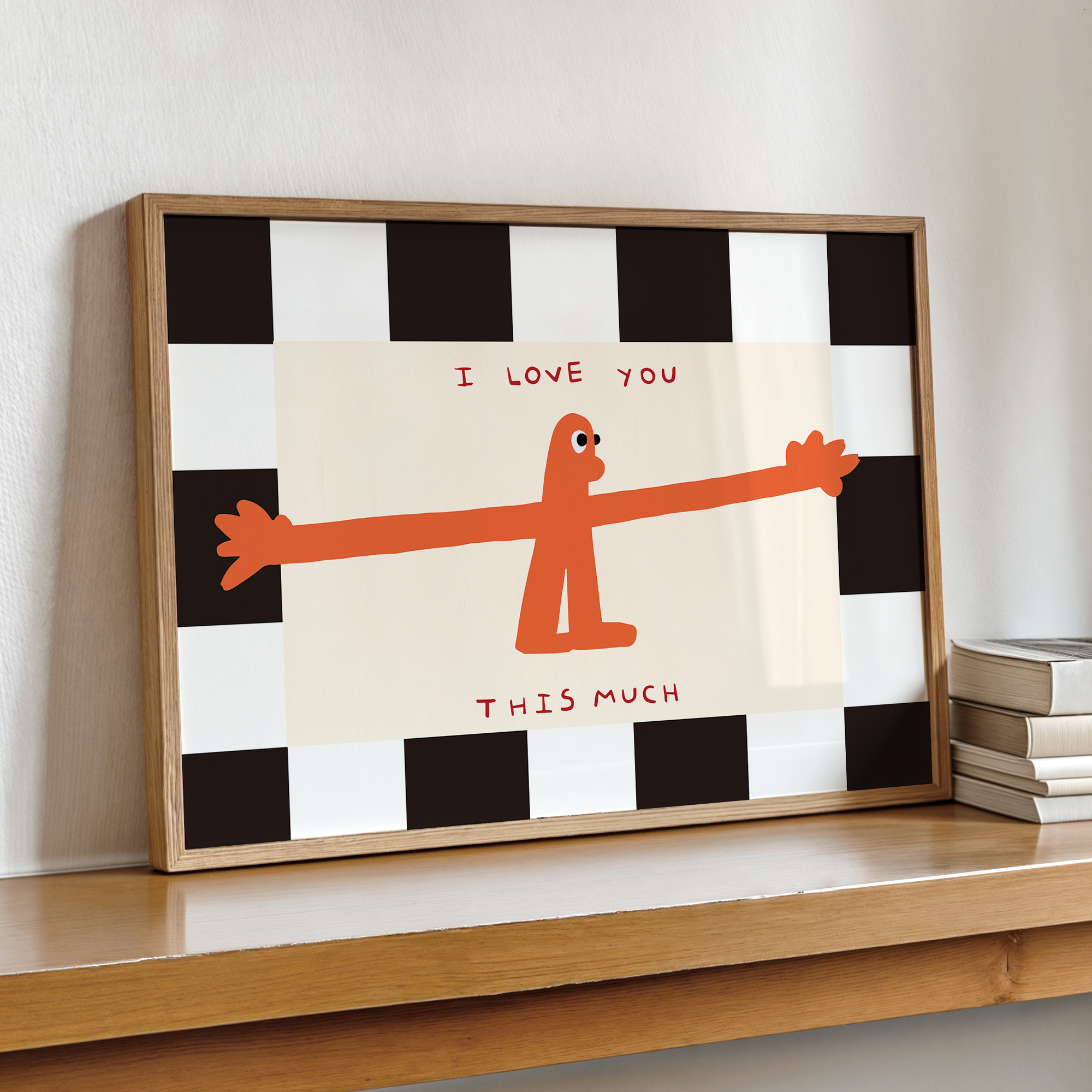 I Love You This Much Quote Wal - Interior Design Room ulasan dan harga