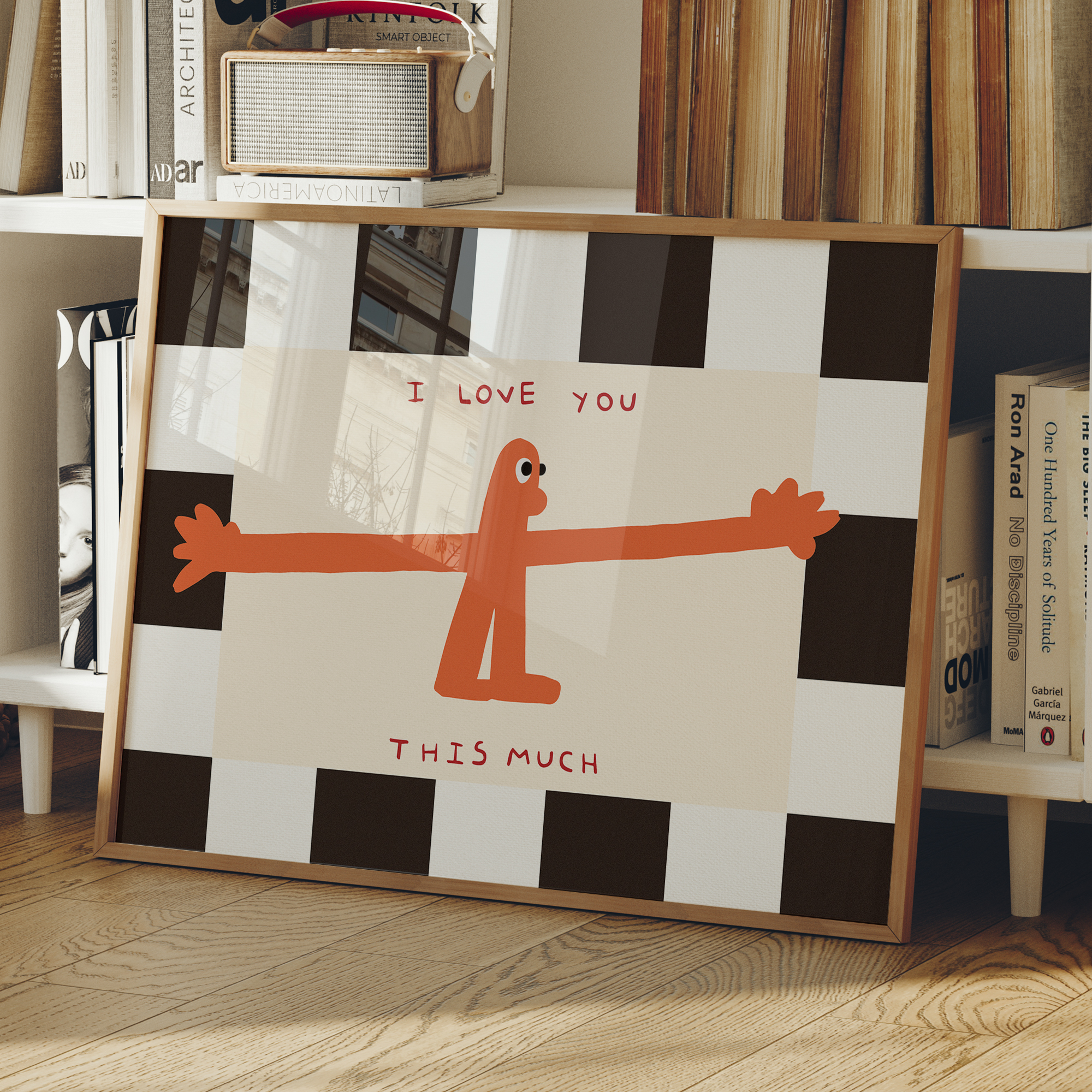 I Love You This Much Quote Wal - Interior Design Room ulasan dan harga