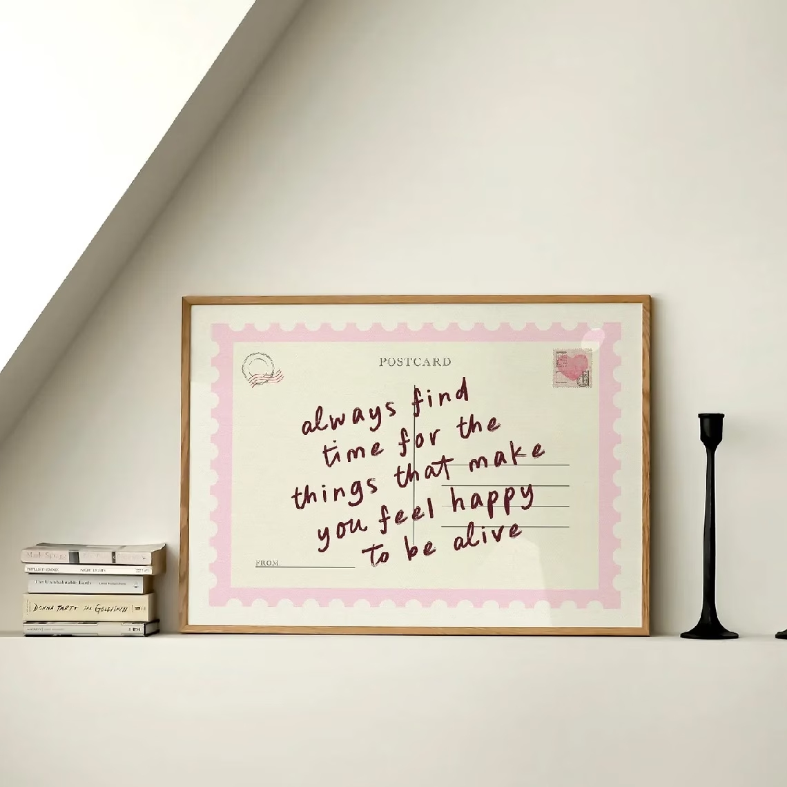 Retro Postcards That Encourage - Interior Design Room ulasan dan harga