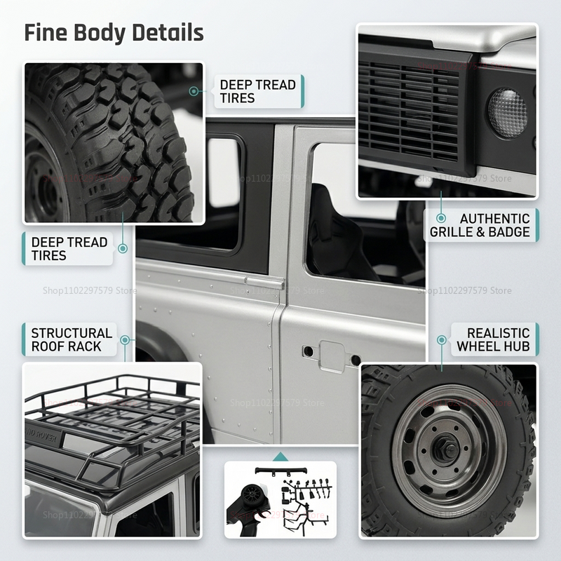1/12 4WD RC Crawler MN98 MN99s - Interior Design Experience ulasan dan harga