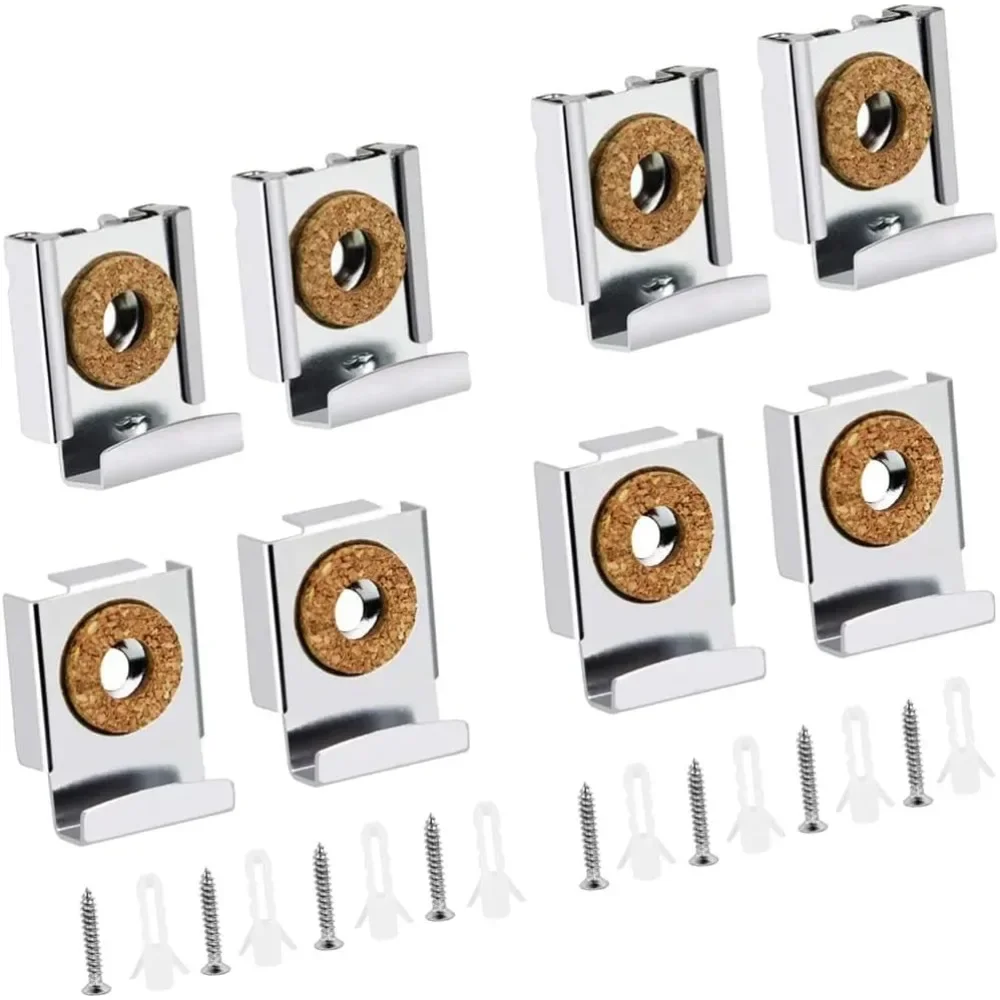 For 4pcs Chrome Mirror Wall Ha - Rattan Mirror Round ulasan dan harga