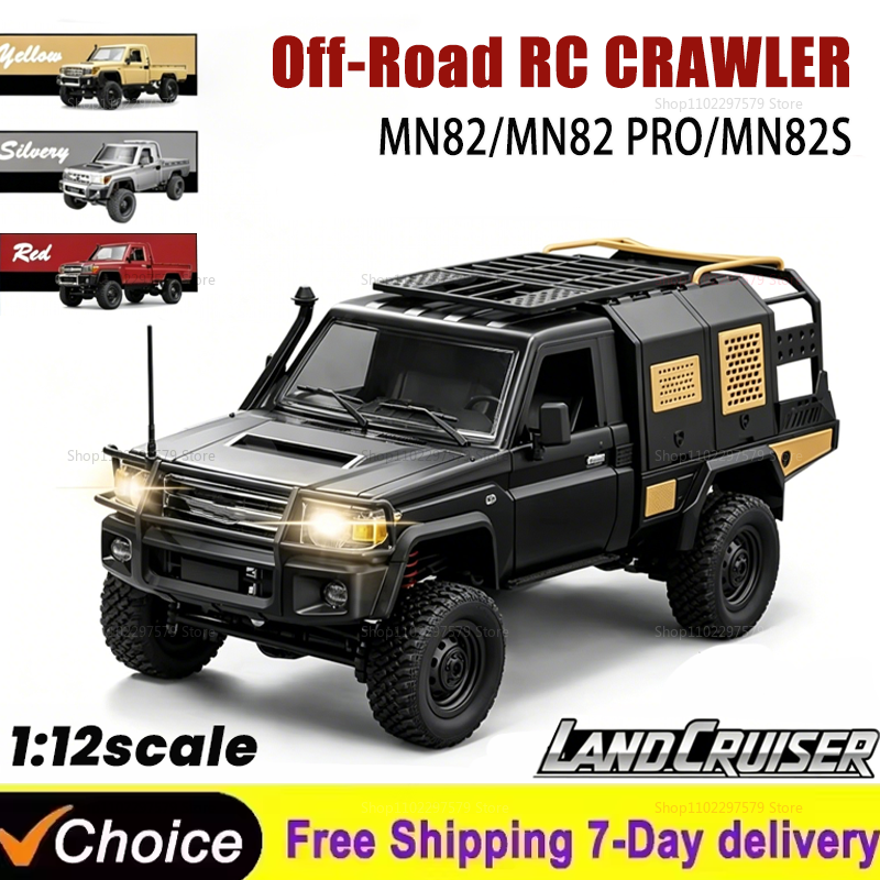 NEW 1:12 4WD RC Car MN82 MN82S - Interior Design Experience ulasan dan harga