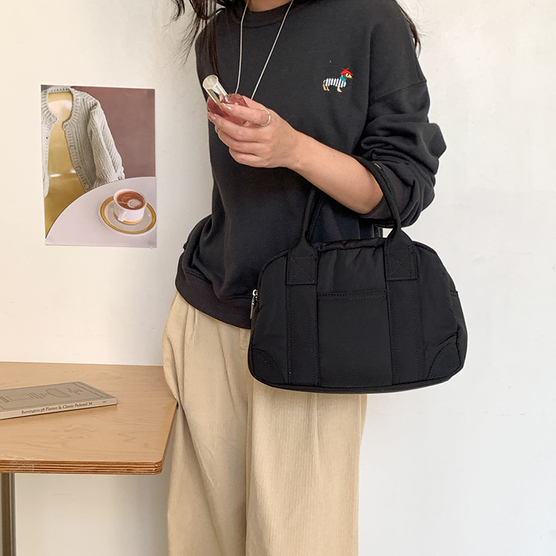 Women Nylon Shoulder Bag Korea - Interior Design Texture ulasan dan harga