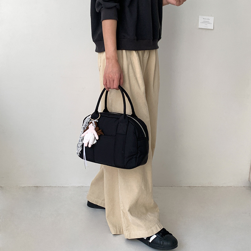 Women Nylon Shoulder Bag Korea - Interior Design Texture ulasan dan harga