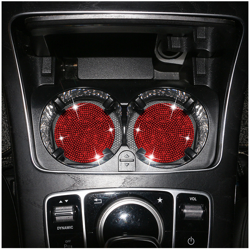 2Pcs Car Non Slip Water Cup Pa - Interior Design Texture ulasan dan harga