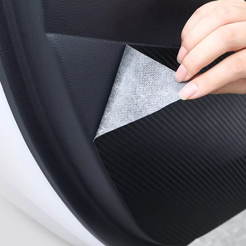 Car Door Anti Kick Pad Carbon  - Interior Design Texture ulasan dan harga
