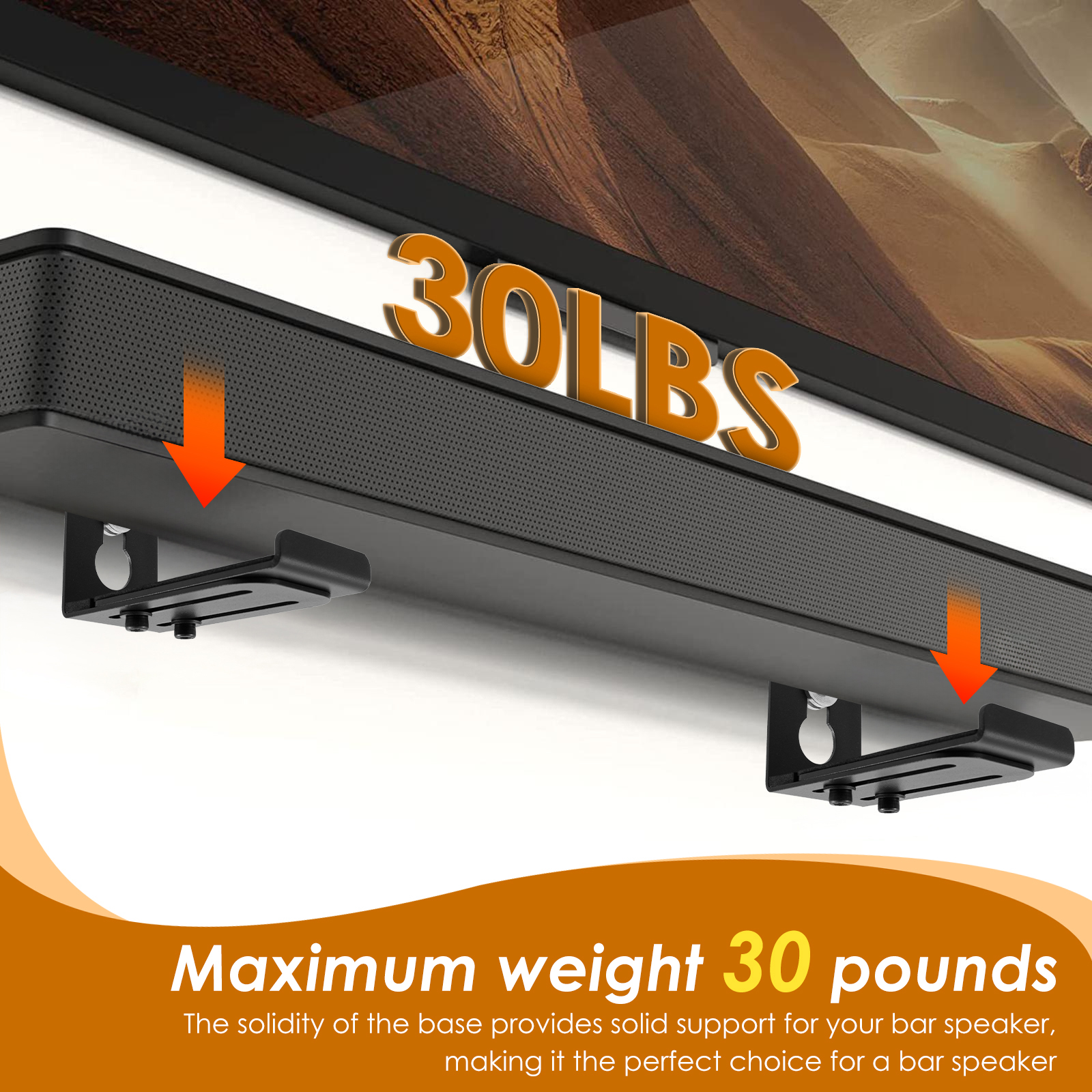 2Pcs Soundbar Speaker Stands W - Interior Design Room ulasan dan harga