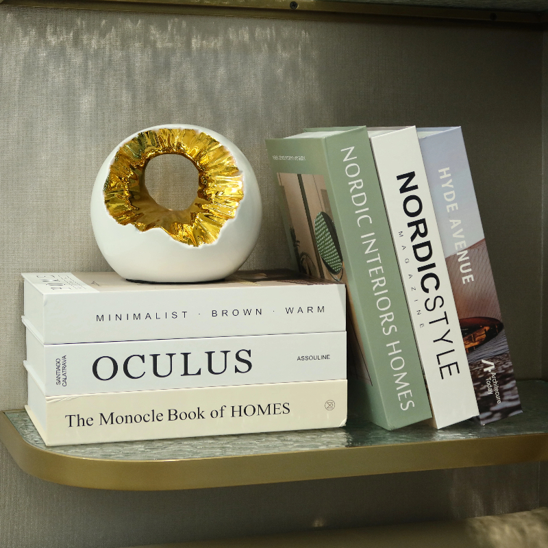 Coffee Cup Decorative Books Fa - Interior Design Yearbook ulasan dan harga