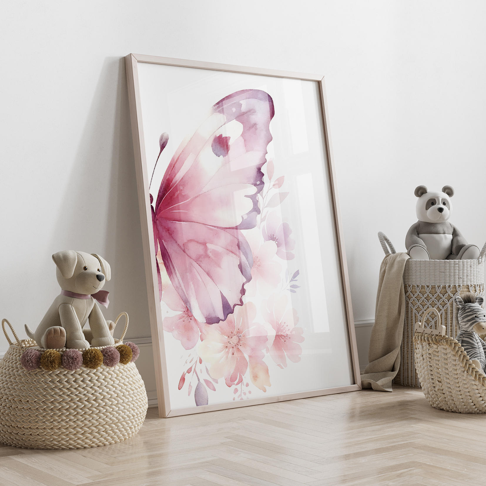 3pcs Cartoon Children Pink Lov - Interior Design Room ulasan dan harga