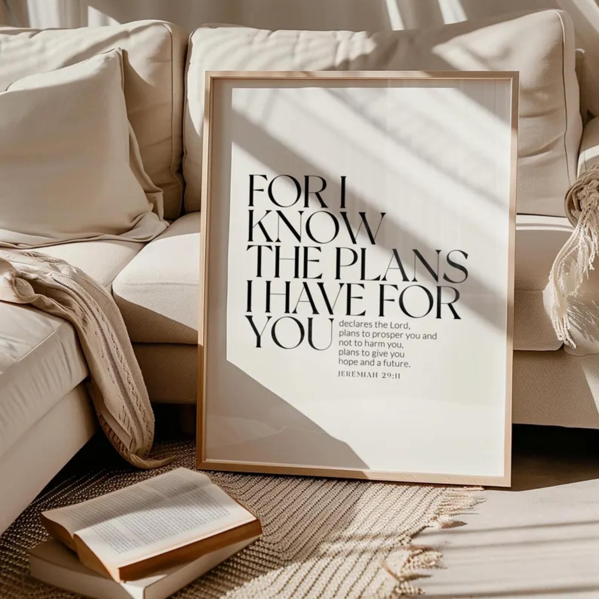 Bible Jeremiah 29:11Christian  - Interior Design Room ulasan dan harga