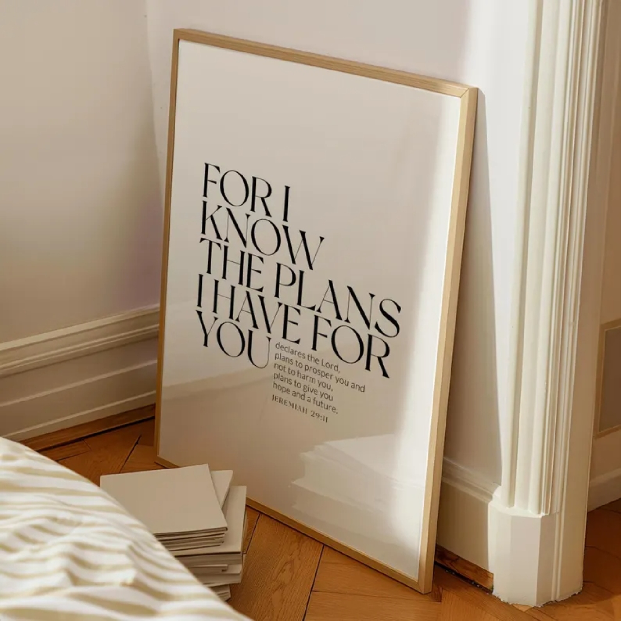 Bible Jeremiah 29:11Christian  - Interior Design Room ulasan dan harga