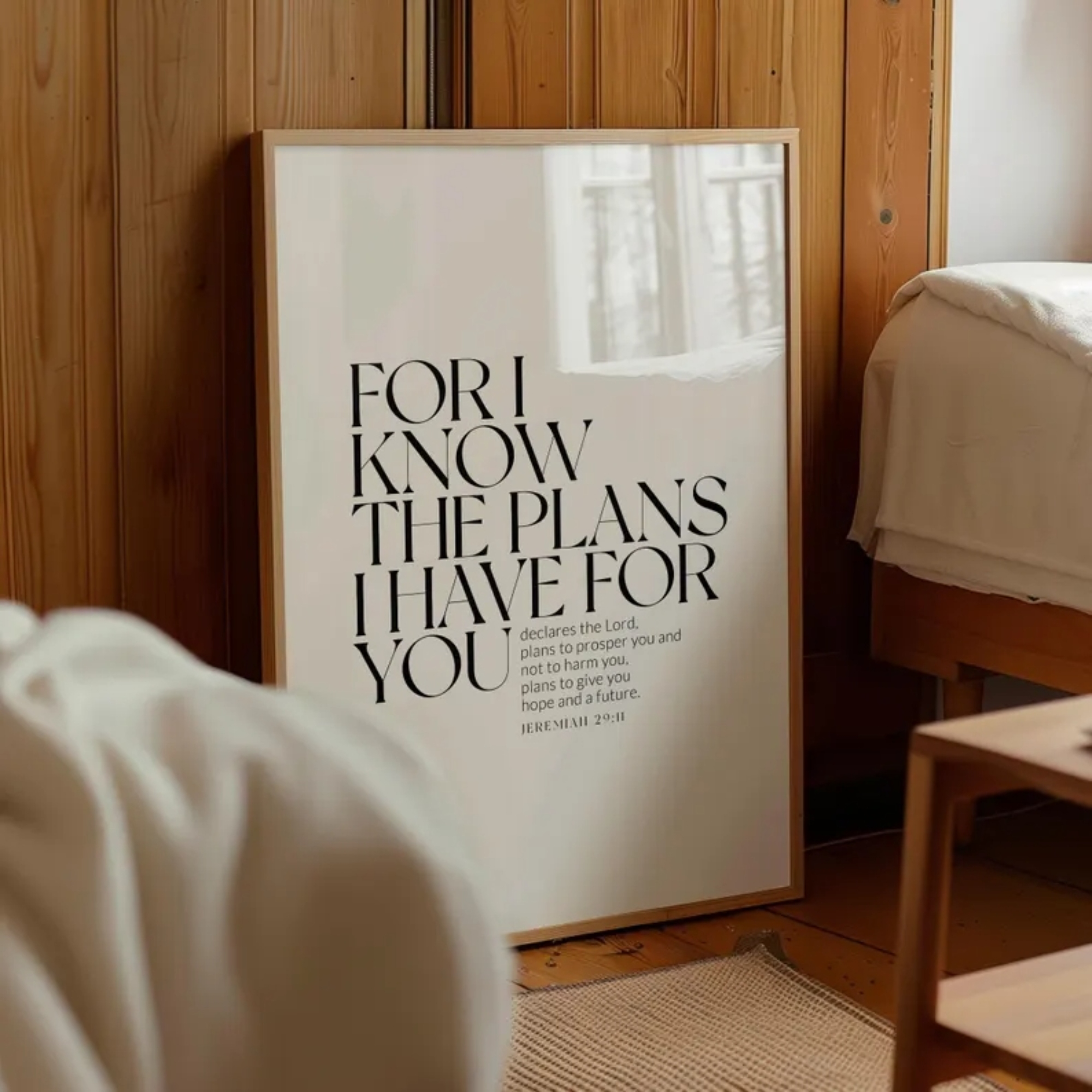 Bible Jeremiah 29:11Christian  - Interior Design Room ulasan dan harga